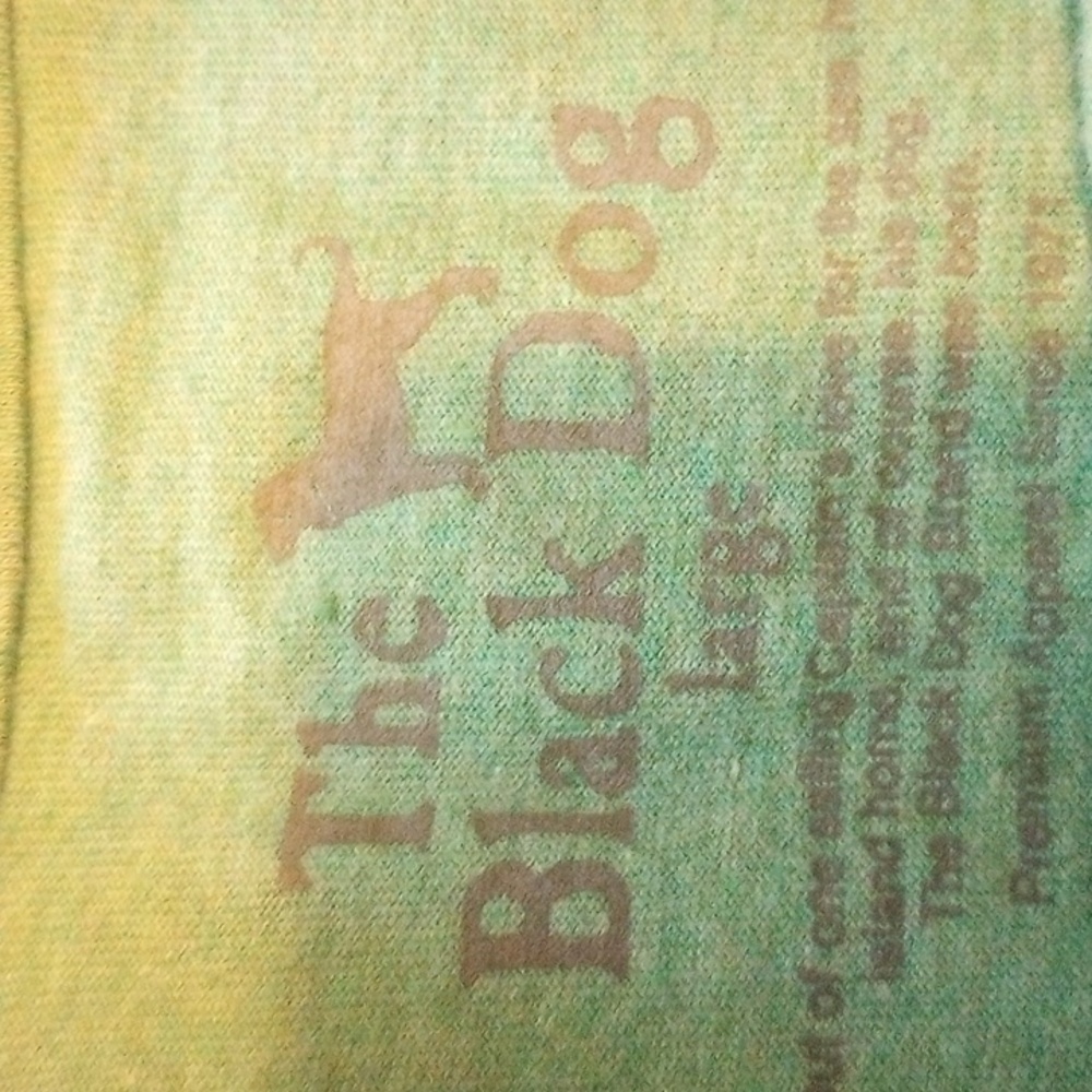 NWT!  The Black Dog Green Long Sleeve Tee L - Picture 2 of 5